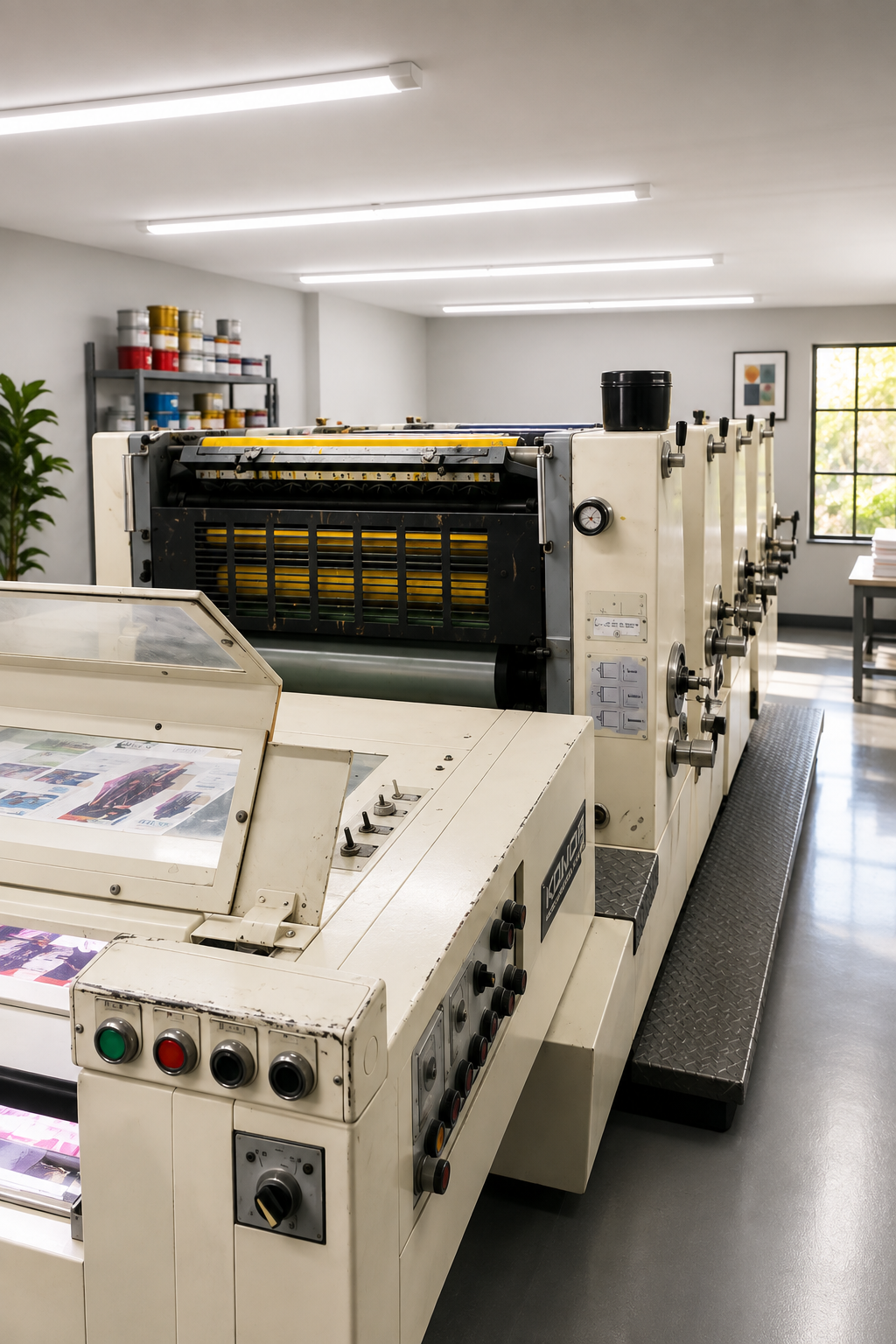 Professional offset printing